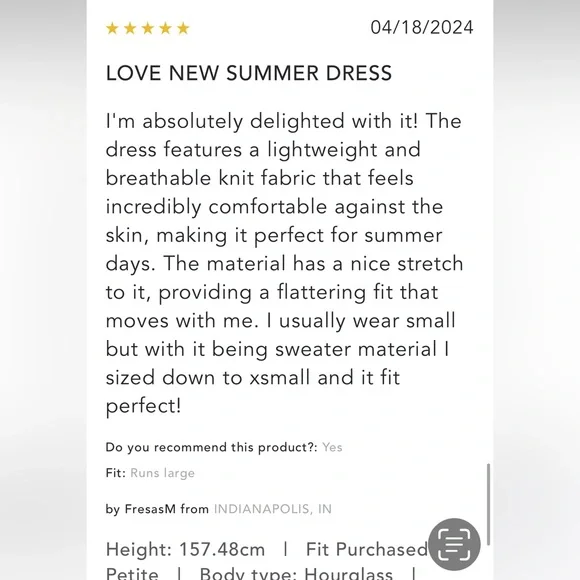 Anthropologie NWT Daily Practice by Anthropologie Sweater Midi Dress size 1X. - Picture 9 of 13